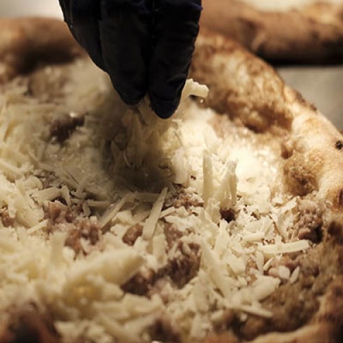 Pizza Crema di funghi